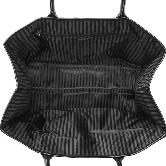 NEW Victoria's Secret Ribbon Logo City Tote - Picture 3 of 8